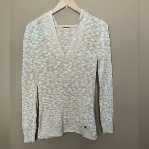 Roxy, Cream Hooded Sweater